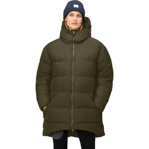 Norrona Plumífero Chaqueta Mujer - Oslo Duvet - Olive Night -Norrona norrona oslo duvet jacket women olive night 1 1518498