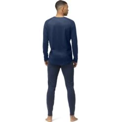 Norrona Camiseta Interior Manga Larga Hombre - PureUll - Indigo Night -Norrona norrona pureull long sleeve baselayer men indigo night 4 1257559