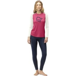 Norrona Camiseta Interior Manga Larga Mujer - PureUll - Honeysuckle/Snowdrop 8 Norrona Camiseta Interior Manga Larga Mujer - PureUll - Honeysuckle/Snowdrop -Norrona norrona pureull long sleeve baselayer women honeysuckle snowdrop 3 1257616