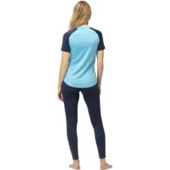 Norrona Camiseta Interior Mujer - PureUll - Aquarius/Indigo Night -Norrona norrona pureull t shirt women aquarius indigo night 4 1257813
