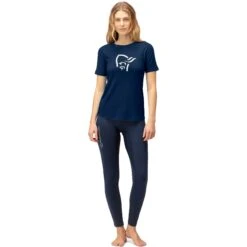 Norrona Camiseta Interior Mujer - PureUll - Indigo Night 8 Norrona Camiseta Interior Mujer - PureUll - Indigo Night -Norrona norrona pureull t shirt women indigo night 2 1463433