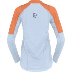 Norrona Camiseta De Manga Larga Mujer - Senja Equaliser Lightweight - Flamingo -Norrona norrona senja equaliser lightweight long sleeve women flamingo 2 1343304