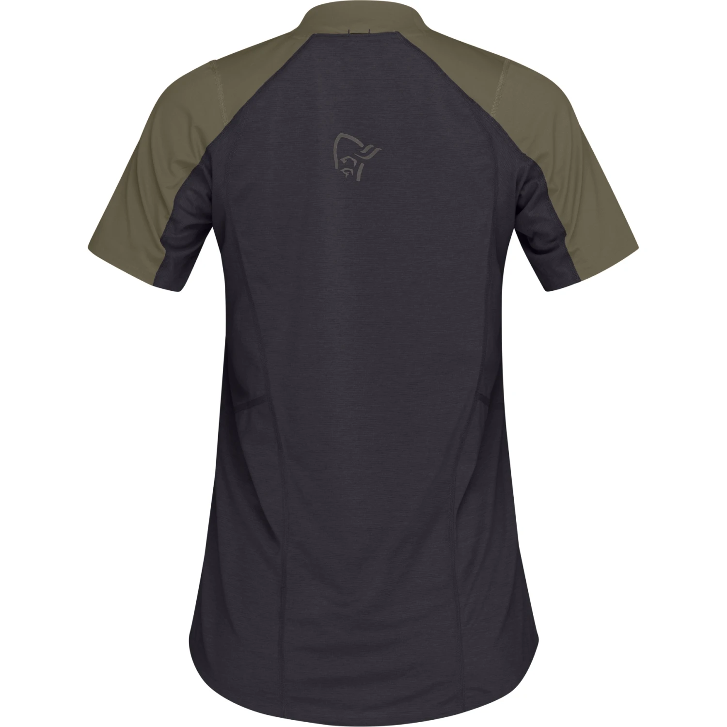 Norrona Camiseta Mujer - Senja Equaliser Lightweight - Olive Night 3 Norrona Camiseta Mujer - Senja Equaliser Lightweight - Olive Night - Imagen 3