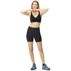 Norrona Malla Mujer - Senja Equaliser Stretch 6 Inch - Caviar 8 Norrona Malla Mujer - Senja Equaliser Stretch 6 Inch - Caviar -Norrona norrona senja equaliser stretch 6 inch tights women caviar model 1 1399908