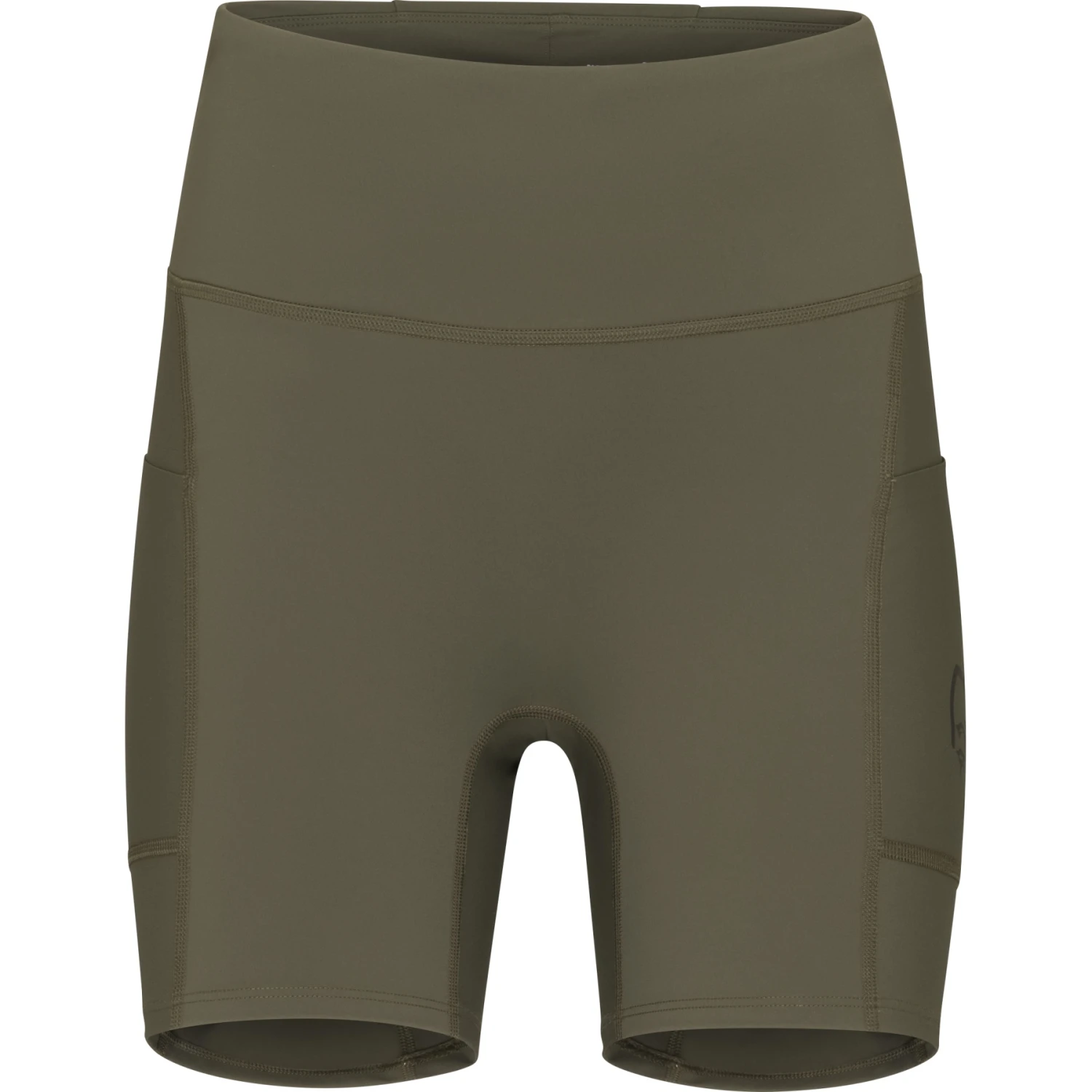 Norrona Malla Mujer - Senja Equaliser Stretch 6 Inch - Olive Night/Caviar 2 Norrona Malla Mujer - Senja Equaliser Stretch 6 Inch - Olive Night/Caviar - Imagen 2