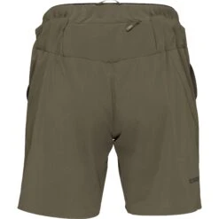 Norrona Pantalones Cortos Mujer - Senja Flex1 8 Inch - Olive Night -Norrona norrona senja flex1 8 inch shorts women olive night 2 1343727