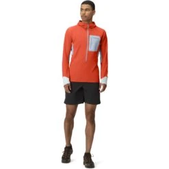 Norrona Jersey Polar Hombre - Senja Warm1 Hood - Arednalin -Norrona norrona senja warm1 hood men arednalin model 1 1400005