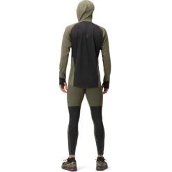 Norrona Jersey Polar Hombre - Senja Warm1 Hood - Olive Night 9 Norrona Jersey Polar Hombre - Senja Warm1 Hood - Olive Night -Norrona norrona senja warm1 hood men olive night model 2 1400008