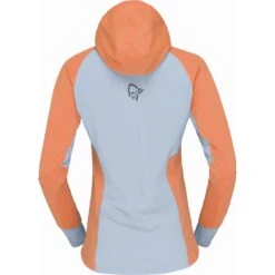 Norrona Jersey Polar Mujer - Senja Warm1 Hood - Flamingo -Norrona norrona senja warm1 hood women flamingo 2 1343812