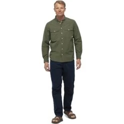 Norrona Shirt Camisa De Manga Larga Hombre - Olive Night -Norrona norrona shirt men olive night 3 903900