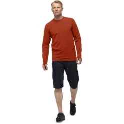 Norrona Camiseta De Manga Larga Hombre - Skibotn Crew Neck - Rooibos Tea 8 Norrona Camiseta De Manga Larga Hombre - Skibotn Crew Neck - Rooibos Tea -Norrona norrona skibotn crew neck long sleeve men rooibos tea model 1 1400009
