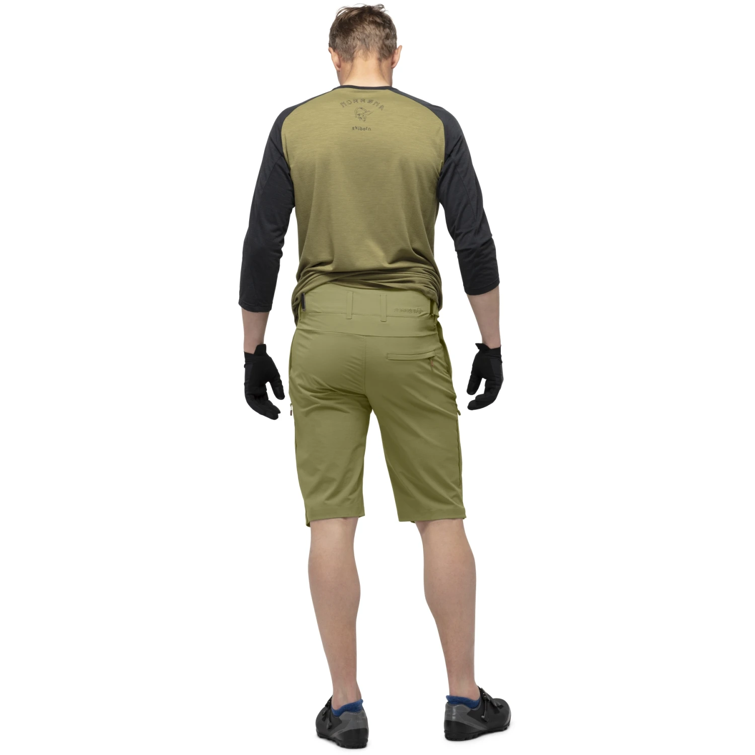 Norrona Pantalones Cortos Hombre - Skibotn Flex1 - Olive Drab 3 Norrona Pantalones Cortos Hombre - Skibotn Flex1 - Olive Drab - Imagen 3