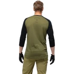 Norrona Camiseta 3/4 Manga Hombre - Skibotn Wool - Olive Drab 5 Norrona Camiseta 3/4 Manga Hombre - Skibotn Wool - Olive Drab -Norrona norrona skibotn wool 3 4 t shirt men olive drab 2 1463995