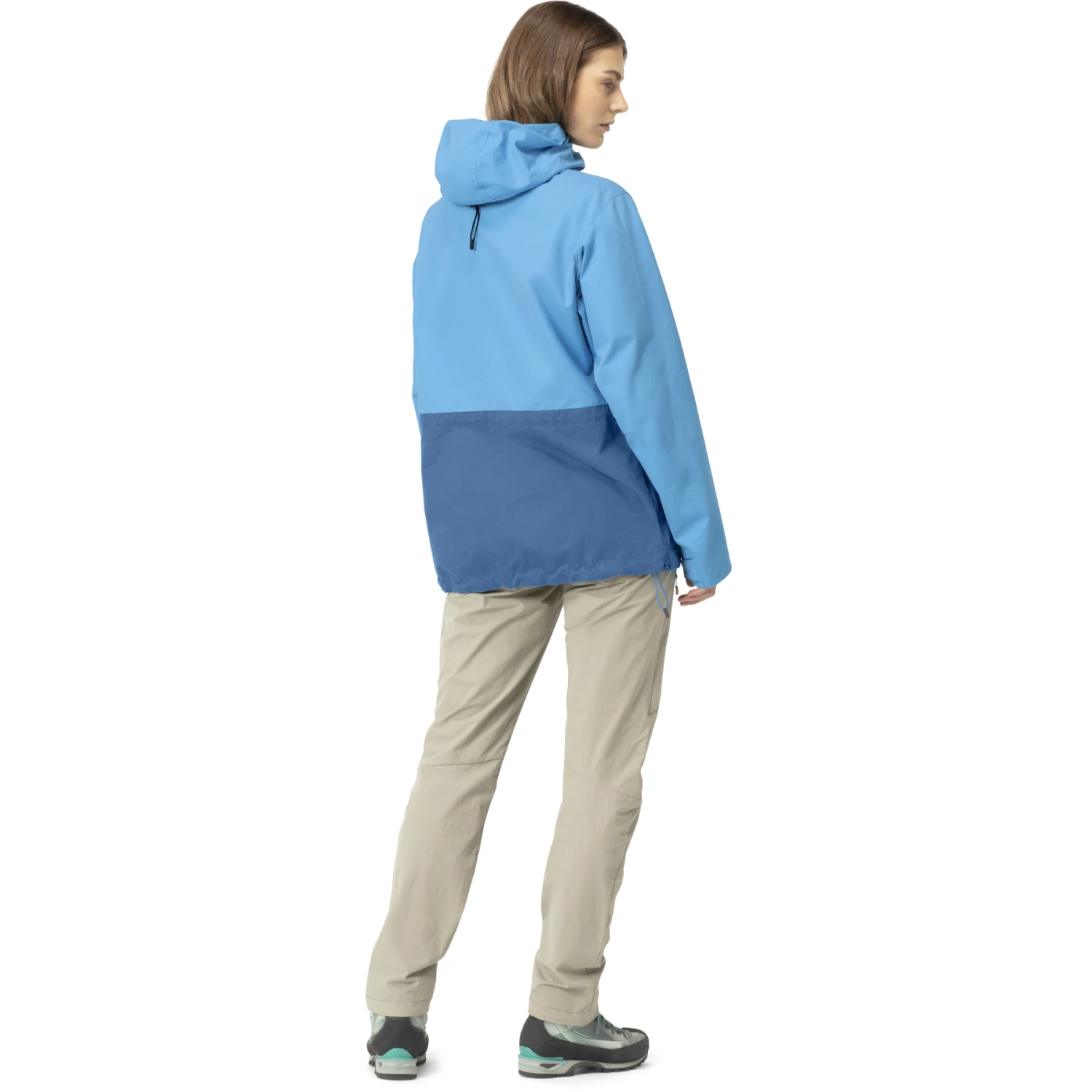 Norrona Chaqueta Mujer - Svalbard Cotton Anorak - Heritage Blue/Coronent Blue - Imagen 4
