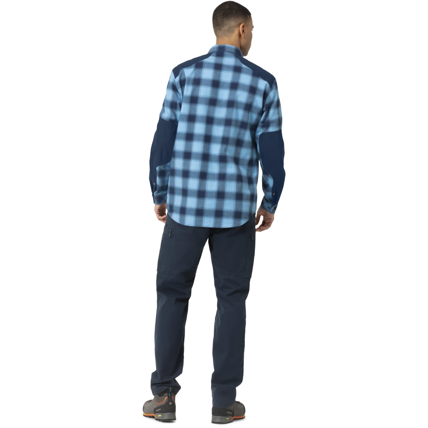 Norrona Camisa De Franela Hombre - Svalbard - Heritage Blue/Indigo Night 4 Norrona Camisa De Franela Hombre - Svalbard - Heritage Blue/Indigo Night - Imagen 4