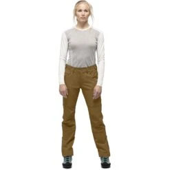 Norrona Pantalones Mujer - Svalbard Flex1 - Breen -Norrona norrona svalbard flex1 pants women breen model 1 1400029