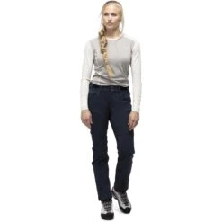 Norrona Pantalones Mujer - Svalbard Flex1 - Caviar -Norrona norrona svalbard flex1 pants women caviar 2 1464263
