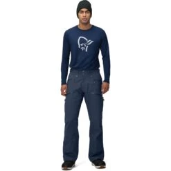 Norrona Pantalones Hombre - Tamok Gore-Tex - Indigo Night 8 Norrona Pantalones Hombre - Tamok Gore-Tex - Indigo Night -Norrona norrona tamok gore tex pants men indigo night model 2 1524278