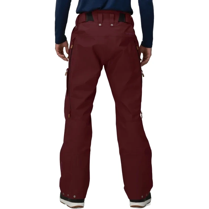 Norrona Pantalones Hombre - Tamok Gore-Tex - Tawny Port 4 Norrona Pantalones Hombre - Tamok Gore-Tex - Tawny Port - Imagen 4