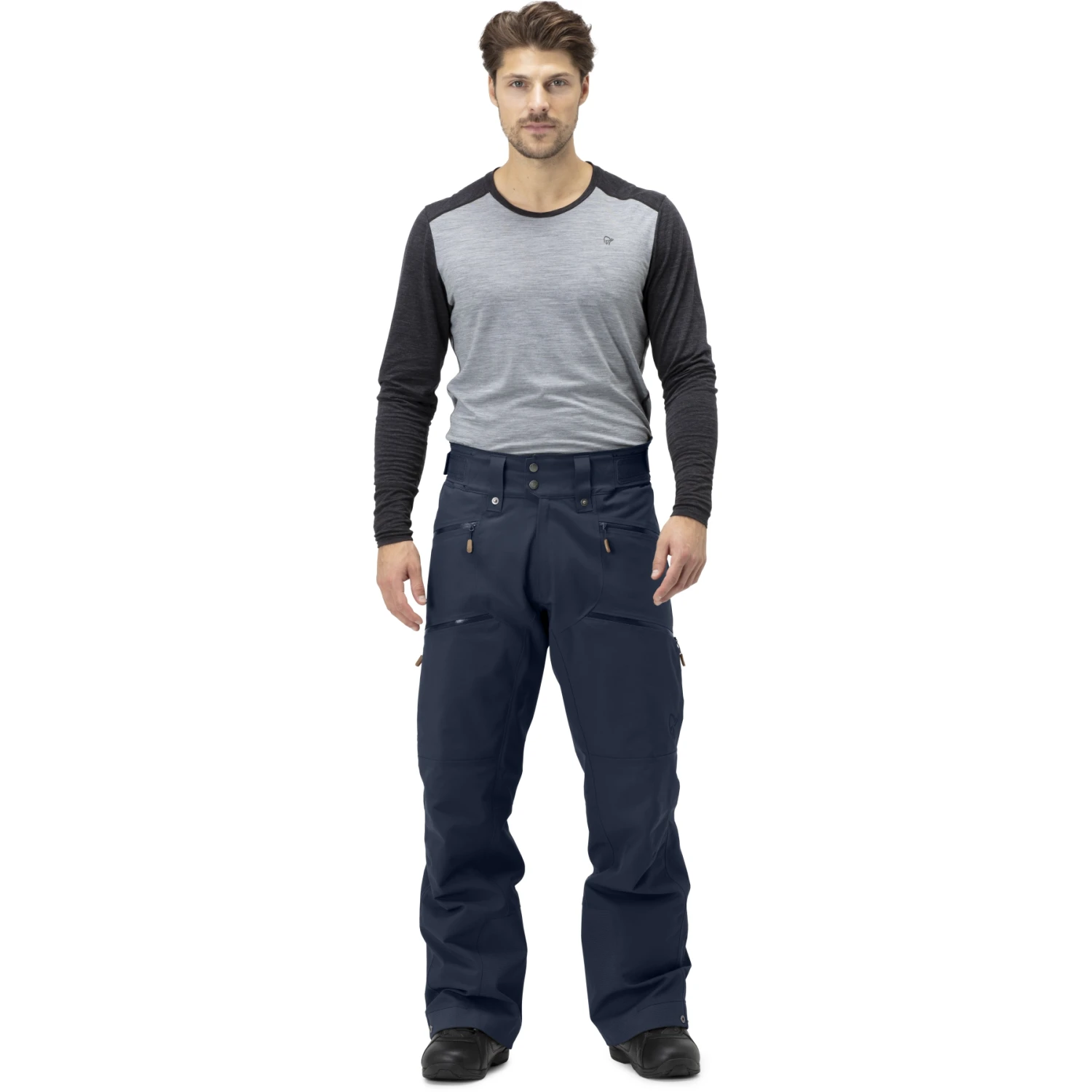 Norrona Pantalones Hombre - Tamok Gore-Tex Thermo40 - Indigo Night 4 Norrona Pantalones Hombre - Tamok Gore-Tex Thermo40 - Indigo Night - Imagen 4
