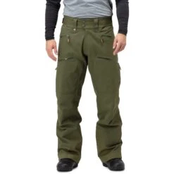 Norrona Pantalones Hombre - Tamok Gore-Tex Thermo40 - Olive Night