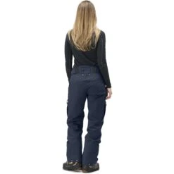 Norrona Pantalones Mujer - Tamok Gore-Tex Thermo60 - Indigo Night -Norrona norrona tamok gore tex thermo60 pants women indigo night 4 1027785