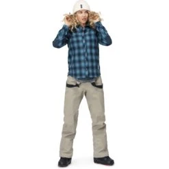 Norrona Camisa De Manga Larga Mujer - Tamok Wool - Indigo Night -Norrona norrona tamok wool shirt women indigo night 2 1518835