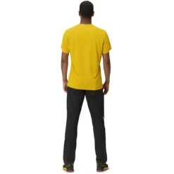 Norrona Camiseta Hombre - Tech - Sulphur -Norrona norrona tech t shirt men sulphur model 2 1400207