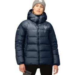 Norrona Plumífero Chaqueta Mujer - Trollveggen Down850 - Indigo Night