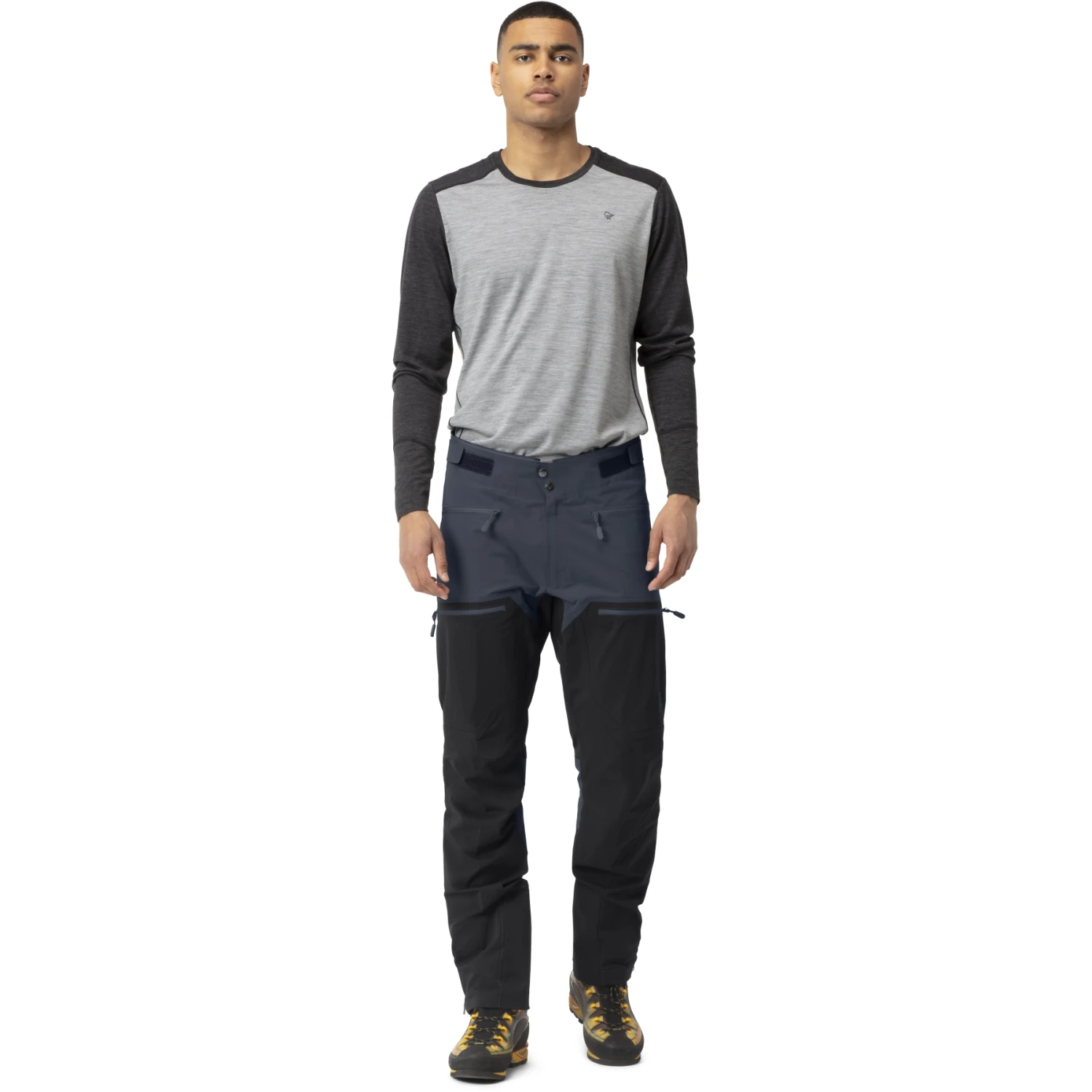 Norrona Pantalones Hombre - Trollveggen Flex1 - Cool Black/Caviar 4 Norrona Pantalones Hombre - Trollveggen Flex1 - Cool Black/Caviar - Imagen 4