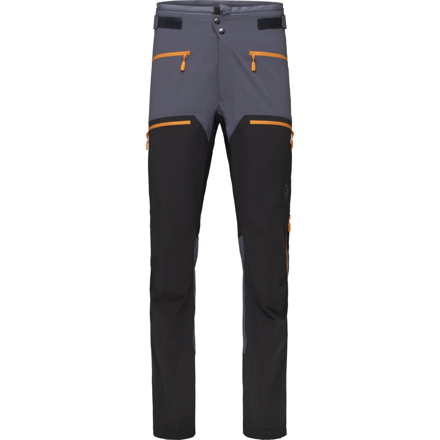 Norrona Pantalones Hombre - Trollveggen Flex1 - Cool Negro/naranja Popsicle 2 Norrona Pantalones Hombre - Trollveggen Flex1 - Cool Negro/naranja Popsicle - Imagen 2