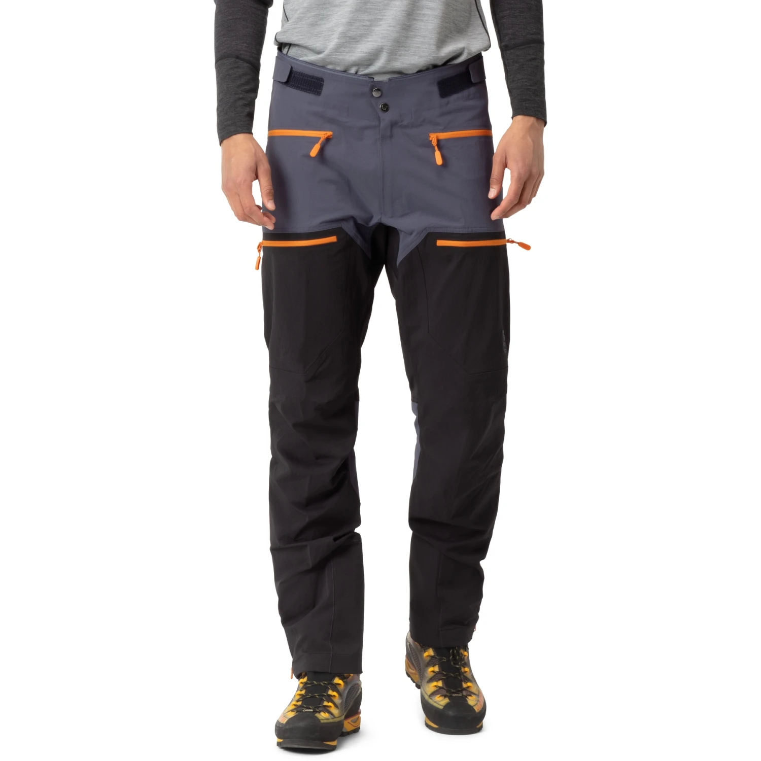 Norrona Pantalones Hombre - Trollveggen Flex1 - Cool Negro/naranja Popsicle 1 Norrona Pantalones Hombre - Trollveggen Flex1 - Cool Negro/naranja Popsicle