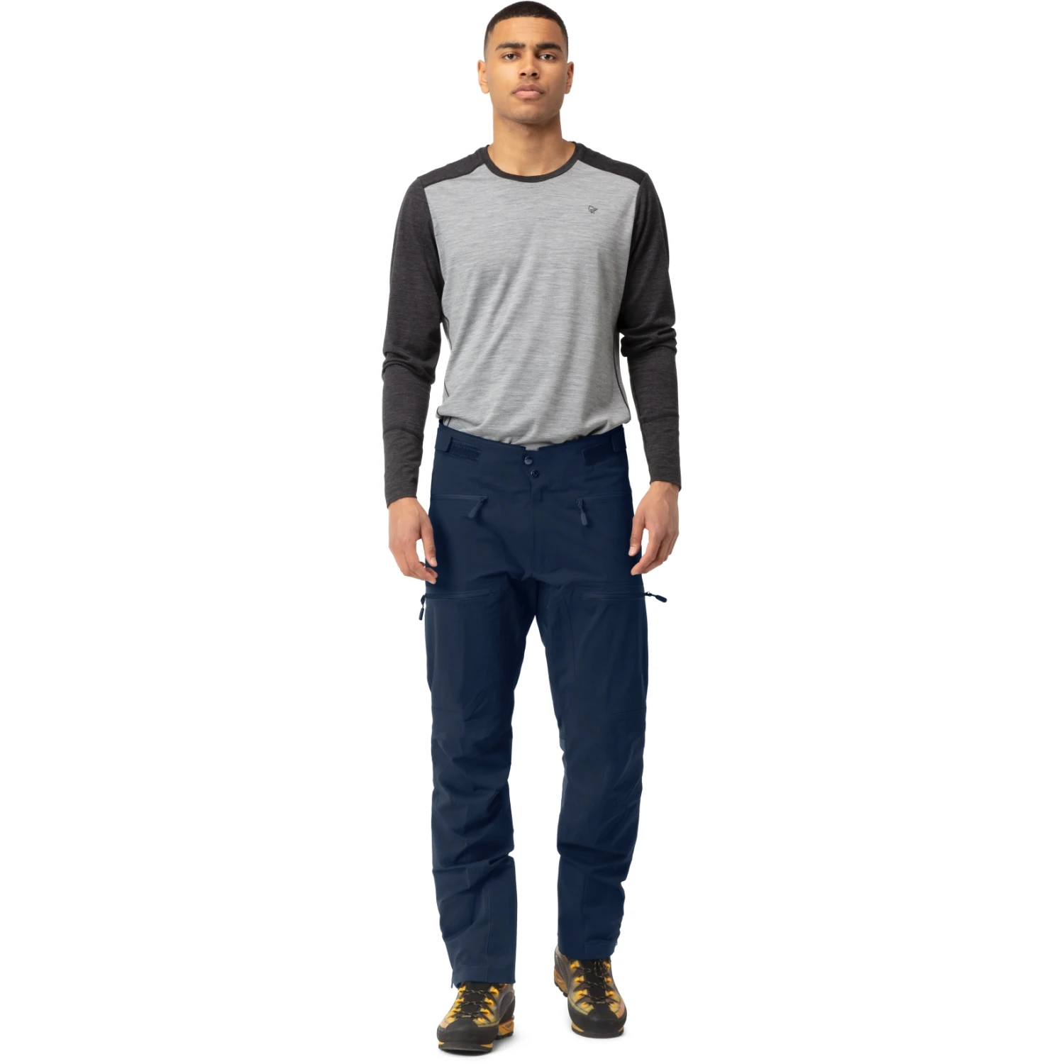 Norrona Pantalones Hombre - Trollveggen Flex1 - Indigo Night 4 Norrona Pantalones Hombre - Trollveggen Flex1 - Indigo Night - Imagen 4