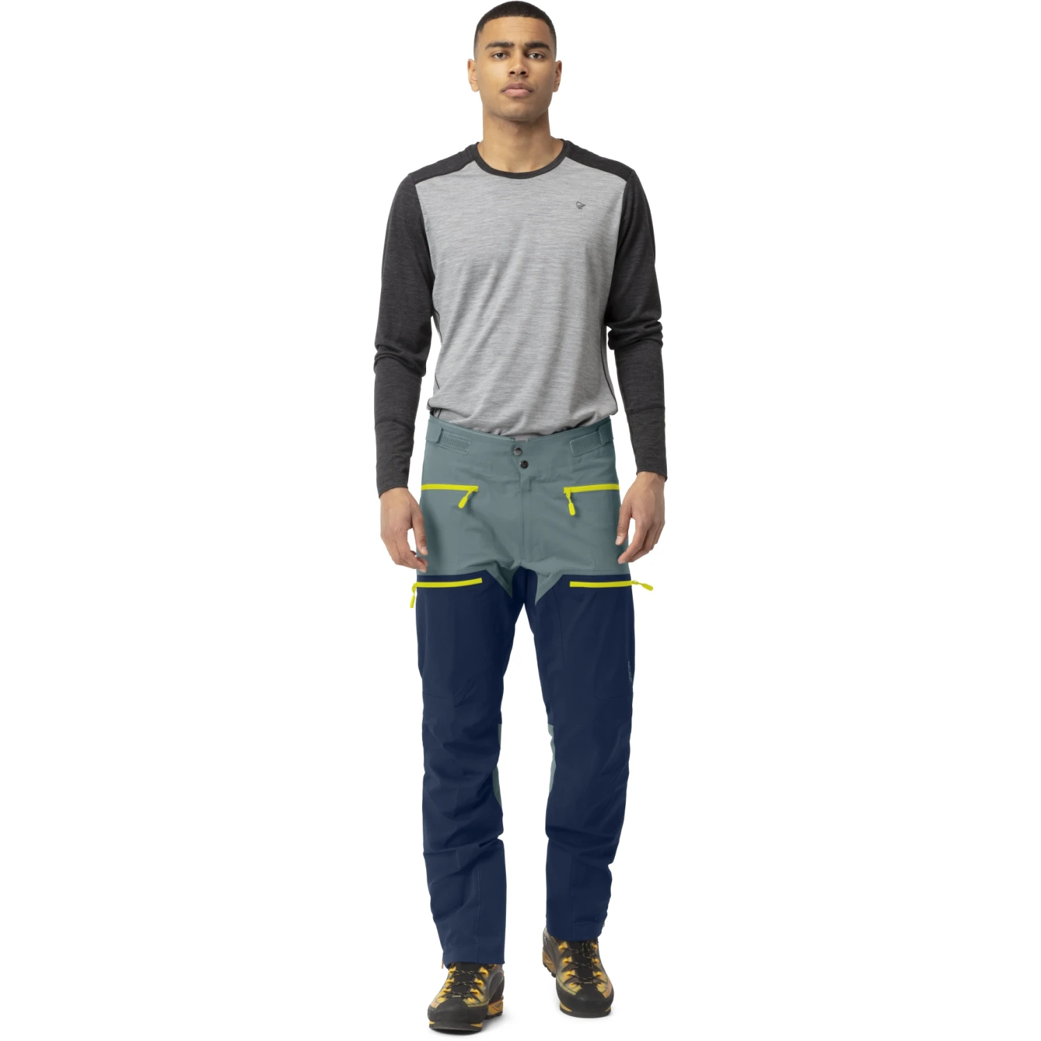 Norrona Pantalones Hombre - Trollveggen Flex1 - North Atlantic/Indigo Night 4 Norrona Pantalones Hombre - Trollveggen Flex1 - North Atlantic/Indigo Night - Imagen 4