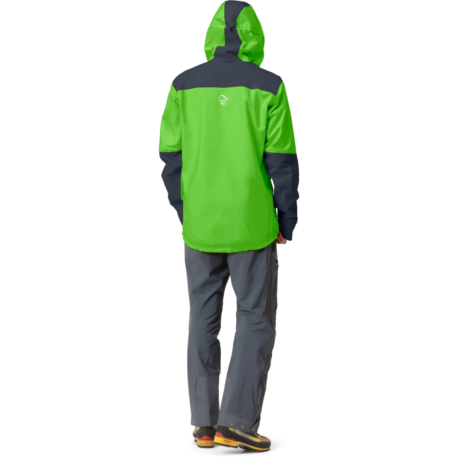 Norrona Chaqueta Hombre - Trollveggen Gore-Tex Pro Light - Classic Green/Cool Black 5 Norrona Chaqueta Hombre - Trollveggen Gore-Tex Pro Light - Classic Green/Cool Black - Imagen 5