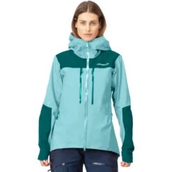 Norrona Chaqueta Mujer - Trollveggen Gore-Tex Pro Light - Clearwater
