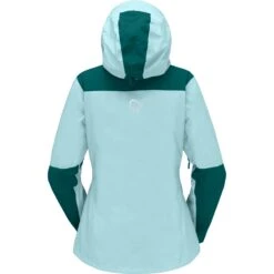 Norrona Chaqueta Mujer - Trollveggen Gore-Tex Pro Light - Clearwater -Norrona norrona trollveggen gore tex pro light jacket women clearwater 3 1518897