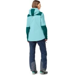 Norrona Chaqueta Mujer - Trollveggen Gore-Tex Pro Light - Clearwater -Norrona norrona trollveggen gore tex pro light jacket women clearwater 5 1518899