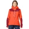 Norrona Chaqueta Mujer - Trollveggen Gore-Tex Pro Light - Orange Alert