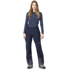 Norrona Pantalones Mujer - Trollveggen Gore-Tex Pro Light - Indigo Night/Indigo Night -Norrona norrona trollveggen gore tex pro light pants women indigo night indigo night 2 1464781