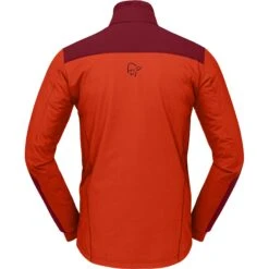 Norrona Chaqueta Hombre - Trollveggen Hiloflex200 - Arednalin/Rhubarb -Norrona norrona trollveggen hiloflex200 jacket men arednalin rhubarb 3 1518947