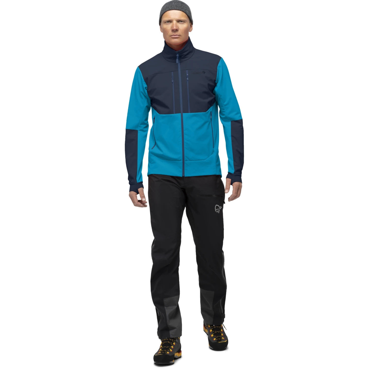 Norrona Chaqueta Hombre - Trollveggen Hiloflex200 - Hawaiian Surf 4 Norrona Chaqueta Hombre - Trollveggen Hiloflex200 - Hawaiian Surf - Imagen 4