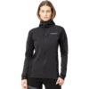 Norrona Chaqueta Mujer - Trollveggen Powerstretch Pro Zip Hood - Caviar