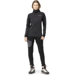 Norrona Chaqueta Mujer - Trollveggen Powerstretch Pro Zip Hood - Caviar -Norrona norrona trollveggen powerstretch pro zip hood women caviar 2 1464872