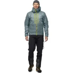 Norrona Chaqueta Hombre - Trollveggen Primaloft100 Zip Hood - North Atlantic -Norrona norrona trollveggen primaloft100 zip hood men north atlantic 2 1258388