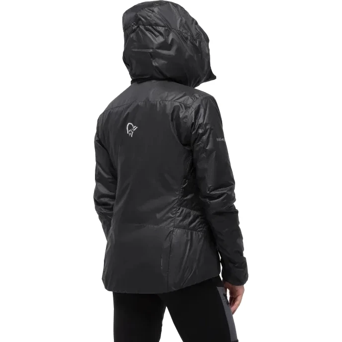 Norrona Chaqueta Mujer - Trollveggen Primaloft100 Zip Hood - Caviar 2 Norrona Chaqueta Mujer - Trollveggen Primaloft100 Zip Hood - Caviar - Imagen 2