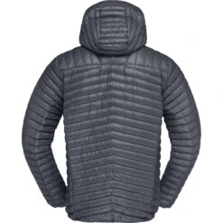 Norrona Plumífero Chaqueta Hombre - Trollveggen Superlight Down850 Hood - Cool Black -Norrona norrona trollveggen superlight down850 hood jacket men cool black 2 1258400
