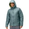 Norrona Plumífero Chaqueta Hombre - Trollveggen Superlight Down850 Hood - North Atlantic/Sulphur Spring