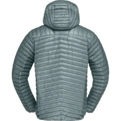Norrona Plumífero Chaqueta Hombre - Trollveggen Superlight Down850 Hood - North Atlantic/Sulphur Spring -Norrona norrona trollveggen superlight down850 hood jacket men north atlantic sulphur spring 2 1258408