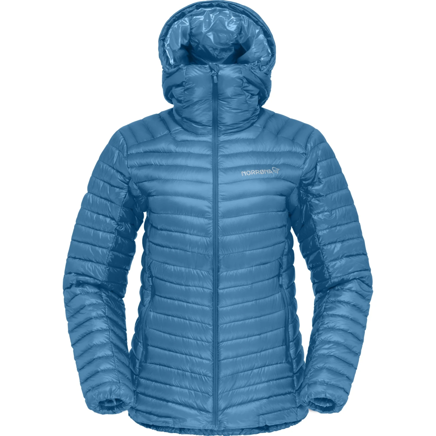 Norrona Plumífero Chaqueta Mujer - Trollveggen Superlight Down850 Hood - Hawaiian Surf 2 Norrona Plumífero Chaqueta Mujer - Trollveggen Superlight Down850 Hood - Hawaiian Surf - Imagen 2